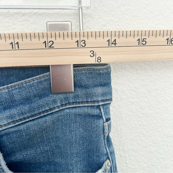 Hudson Jeans Barbara Straight Leg Denim Pants Ankle High Waist Blue Size 26 - Picture 10 of 16